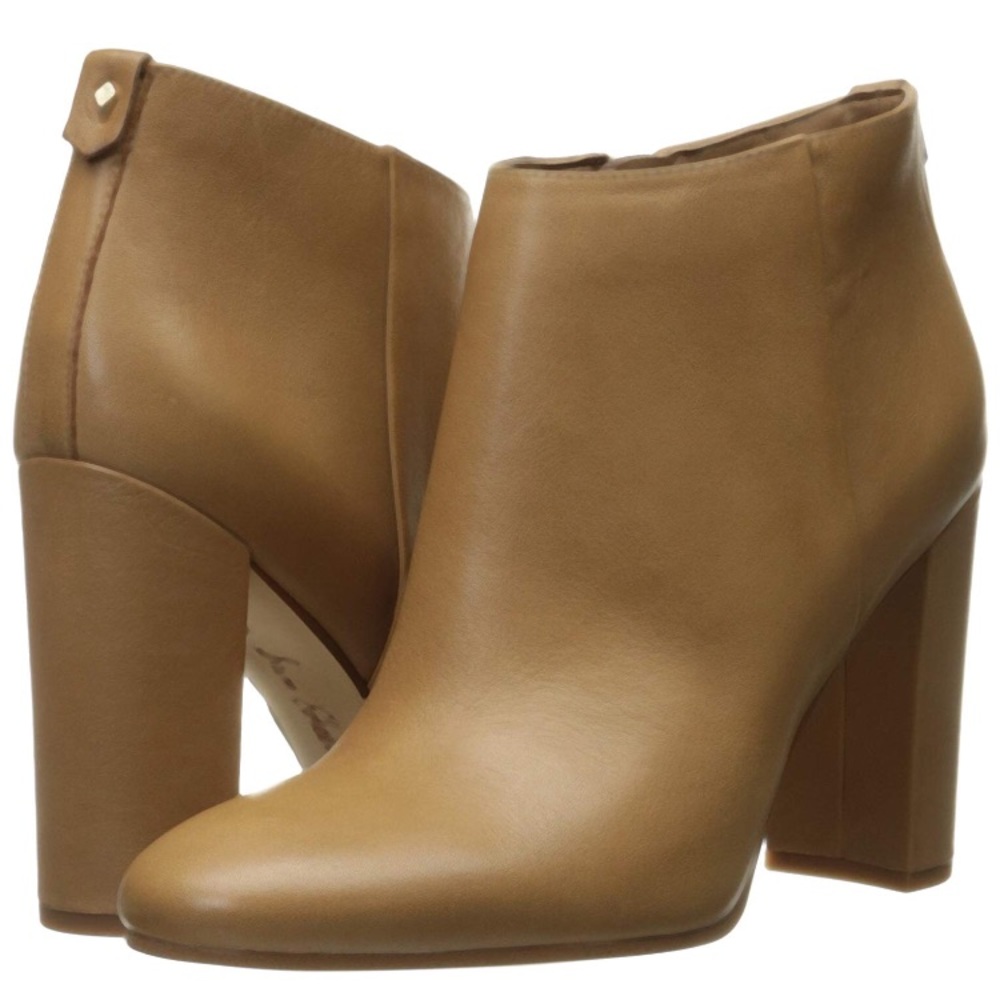 Sam Edelman Tan Leather Cambell Ankle Bootie Sz 7